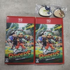 Switch2 스플라툰 레이더스 스프라 복권 고무 매력