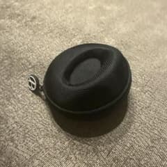 黒の円形二つ折りケース　ジャックロード　時計入れ