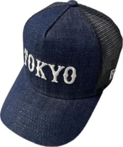 【美品】ニューエラユース　読売ジャイアンツ　子供用ベースボールキャップ　メッシュ