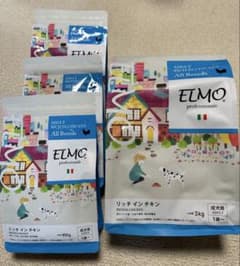 Thumbnail of ELMO ドッグフード リッチ イン チキン 800g×3 3kg×1おまけ付き
