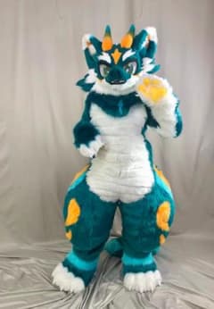 在庫あり ドラゴン ケモノ 着ぐるみ マスク コスプレ コスチューム