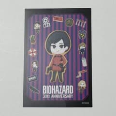 바이오하자드 에이다 엽서 캡콤 스토어 30th 참신 특전