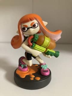amiibo アミーボ　スプラトゥーン　　　ガール　オレンジのサムネイル