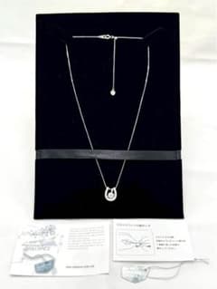 極美品】Swarovski ZIRCONIAペンダント 馬蹄型 ネックレス - メルカリ