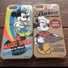 二個セット iPhone5 5c 5s 5seミッキー ディズニー ケースのサムネイル