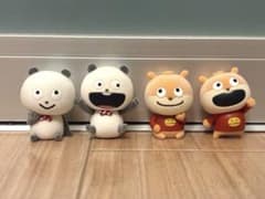 にしむらゆうじ作品　Fluffy Puffy 4体セット　まとめ売り