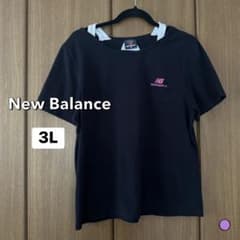 【 New Balance 】〈ニューバランス〉ブラック 半袖Tシャツ3Lのサムネイル