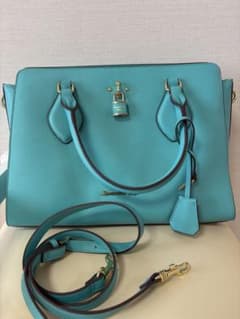 SamanthaVega2way ショルダーバッグ ターコイズブルーハンドバッグのサムネイル