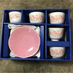 嘉山釜☆ピンクの湯呑みのサムネイル