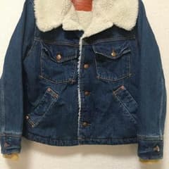 (877様専用)寒さ無敵！！裏モコデニムジャケットのサムネイル
