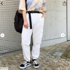 カーゴパンツ　ホワイトのサムネイル