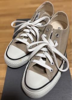 【新品】CONVERSE ALL STAR ローカット ベージュ スニーカーのサムネイル
