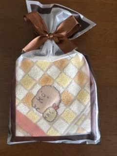 すみっコぐらし ミニタオル チェック柄のサムネイル