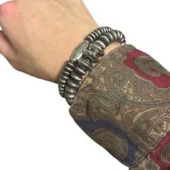 T*t様 80s インディアンジュエリー ナバホパール ブレスレット 80s インディアンジュエリー ナバホパール ブレスレット - メルカリ