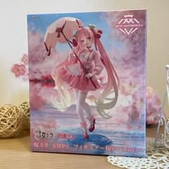 하츠네 미쿠 벚꽃 미쿠 AMP+ 피규어 ~벚꽃 드레스 ver.~