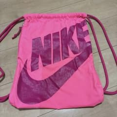 レアNIKE ナップサックリュックy2k ピンクarchive 90s 00s - メルカリ