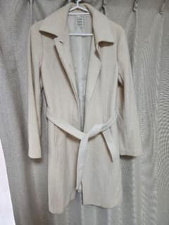 COMME CA ベージュ ロングコート サイズ11のサムネイル
