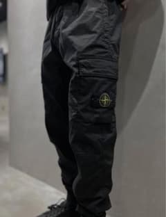 Stone Island カーゴパンツ ブラック定価73,000円W29サイズ - メルカリ