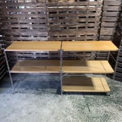 M048 無印良品 ステンレスユニットシェルフ オーク材 M048 無印良品 ステンレスユニットシェルフ オーク材 - メルカリ