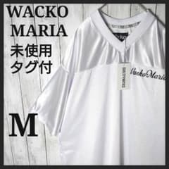 【未使用タグ付】ワコマリア　メッシュ　Tシャツ　ジャージ　ゲームシャツ 未使用タグ付】ワコマリア メッシュ Tシャツ ジャージ ゲーム