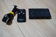 iBUFFALO HDMI切替器 3台用 リモコン付 BSAK302のサムネイル