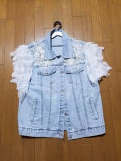 シンディベンディCindiBendi デニムベストのサムネイル