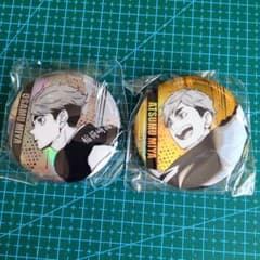ハイキュー ジャンプシャイニー缶バッジ 稲荷崎 宮侑 宮治 - メルカリ