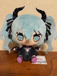 初音ミク きゅるまるBIGぬいぐるみ ヴィランver.