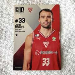 千葉ジェッツ ジョン・ムーニー Bリーグカード トレカ