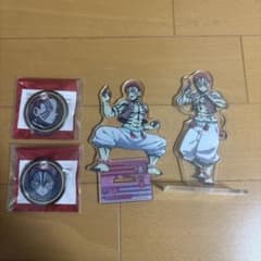 鬼滅の刃 猗窩座 アクリルスタンド 缶バッジ セットのサムネイル