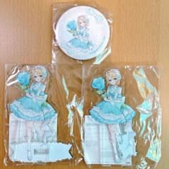 楽天コレクション 初音ミク 鏡音レン アクリルスタンド 缶バッジ 16th