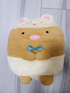 스미코구라시 집에서 곰 카페 따끈따끈 봉제인형 XL