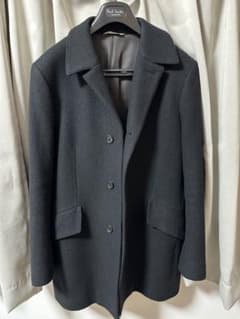 Paul Smith 黒 ウールコート L 日本製 花柄裏地 メンズ Paul Smith 黒 ウールコート L 日本製 花柄裏地 メンズ - メルカリ