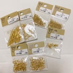 貴和製作所　9ピン　丸カン　ピアス丸皿のサムネイル