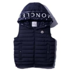 ハ*ラ様 【新品】MONCLER ベスト BOURGET ネイビー 新作　希少サのサムネイル