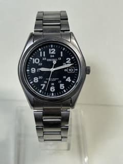完動 SEIKO ミリタリー SBCA001 7N42-8260 ブラック文字盤 完動品SEIKO ミリタリー SBCA001 7N42-8260 ブラック文字盤 - メルカリ