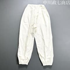 3929y 美品 中川政七商店 綿麻モンペパンツ コットンリネン L - メルカリ