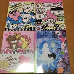 ダイカットメモ帳☆4冊のサムネイル