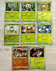 モクロー フクスロー ジュナイパー 計8枚 ポケモンカード (ミラー1枚