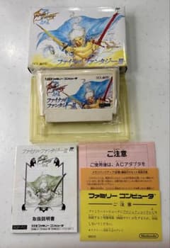 【箱、取扱説明書付き】ファミリーコンピュータ用ソフト　ファイナルファンタジー3 ファイナルファンタジーIII ファミコン・ソフト、箱・取扱説明書