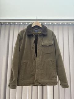 Abercrombie & Fitch ボアジャケット カーキ XLのサムネイル