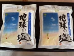 沖縄の浜比嘉島の塩 500g 2個セットのサムネイル