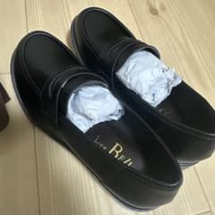 Bellve&Sofa やさしい靴工房　ブラックローファー 23.0のサムネイル