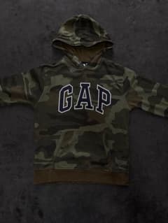 GAP カモフラージュ柄 パーカー 迷彩 swag y2k flexwitme - メルカリ