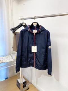 MONCLER ナイロンジャケット ネイビー**のサムネイル