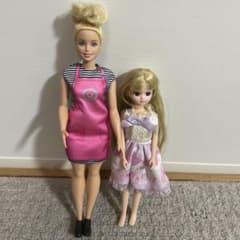 バービー人形と小型ドールのセットのサムネイル