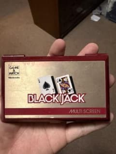 ジャンク品】任天堂 GAME&WATCH BLACK JACK - メルカリ