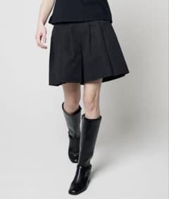 【新品】TOCCA ショートパンツ ブラック系Lサイズ