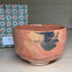 御室窯浅黄交趾金彩末広水指水差し共箱茶道具0601M03|mercariメルカリ