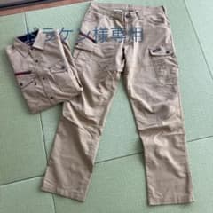 BURTLE バートル 作業着上下　長袖シャツ ズボン  LLのサムネイル
